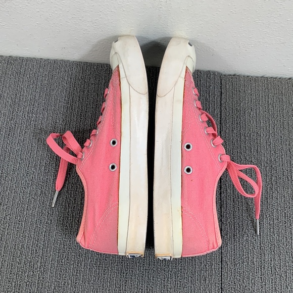 Converse Jack Purcell Low Ox Sneakers Womens Size 6 Pink Canvas Low tops 5Q697 - Picture 11 of 13
